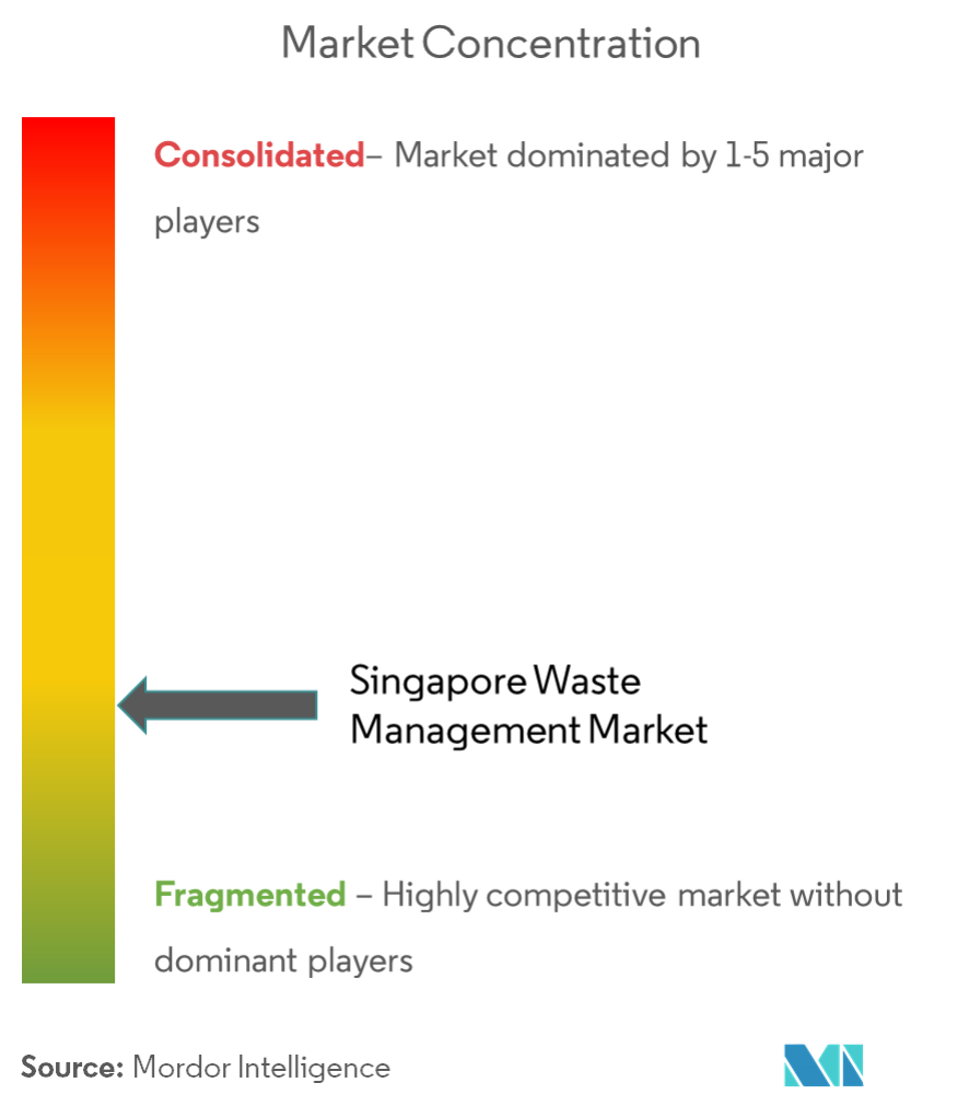 Cuadro de concentración del mercado